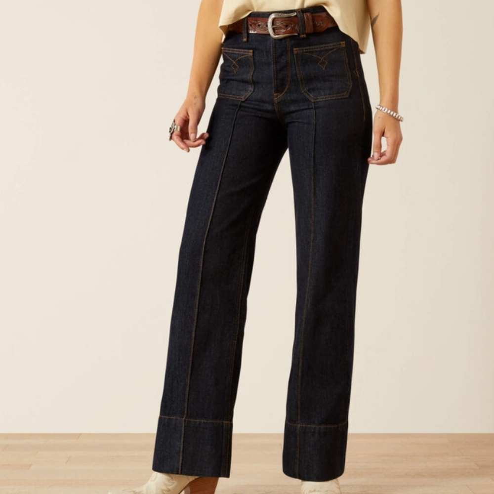 NWT ARIAT Tomboy Wide Leg 30R
